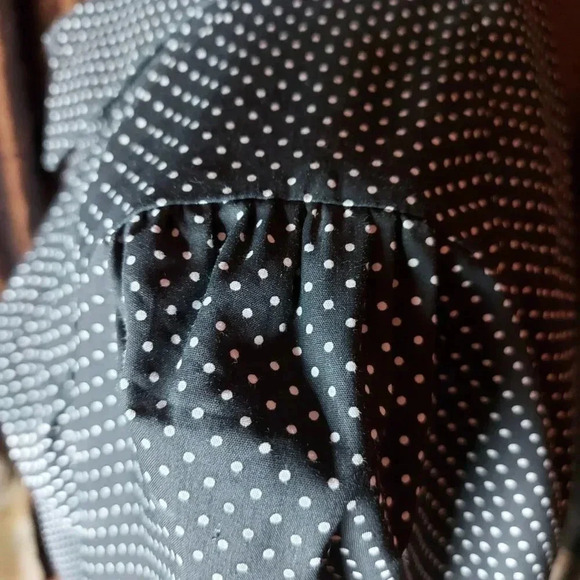 A.N.A  | Small Polka Dot Black and White Blouse - Picture 5 of 13